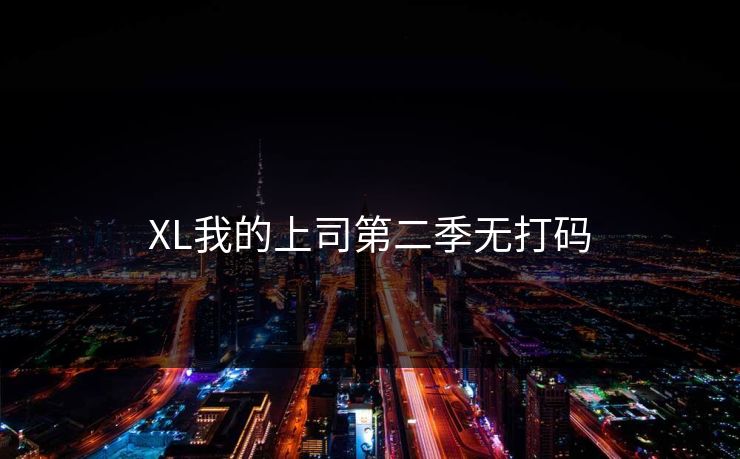 XL我的上司第二季无打码